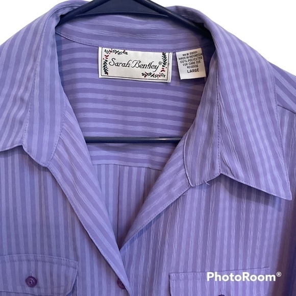 2 SARAH BENTLY BLOUSES SIZE LARGE NW/OT - Picture 4 of 7